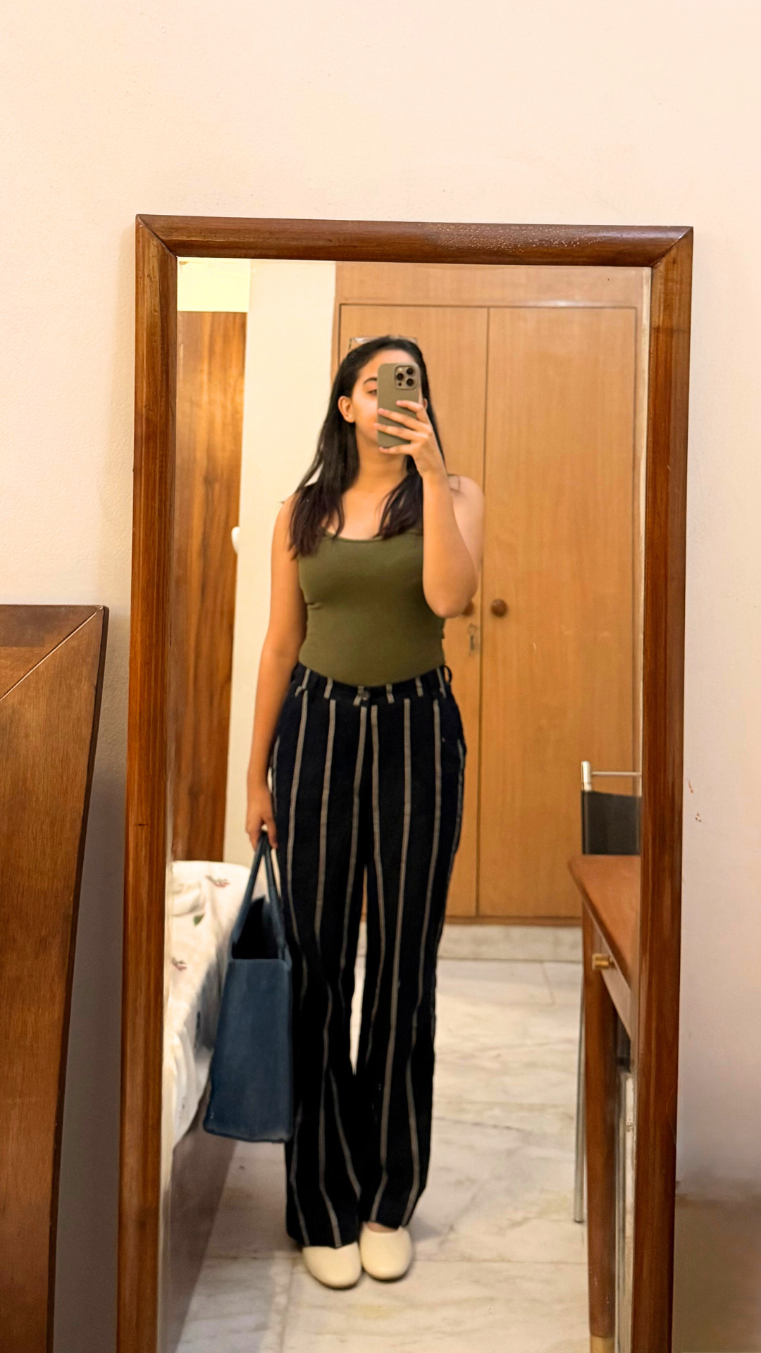 Midnight stripe pants