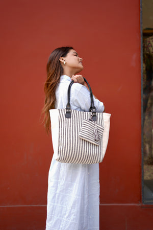 The Stripe tote