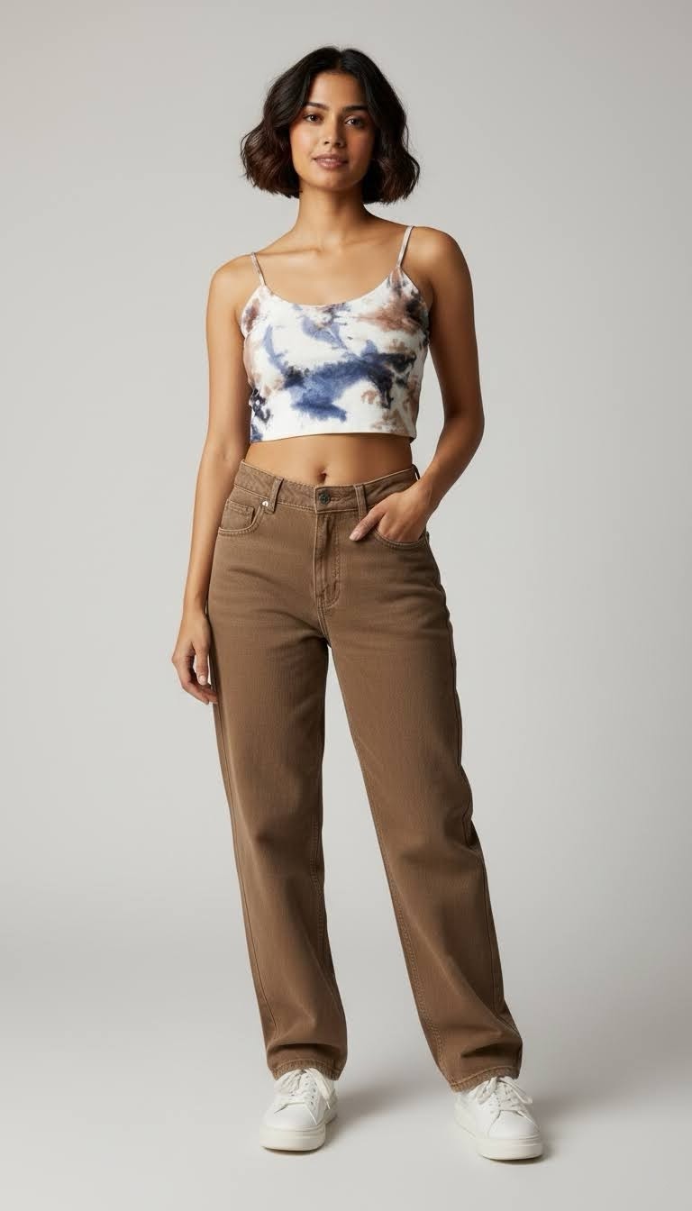 Oasis tie dye top