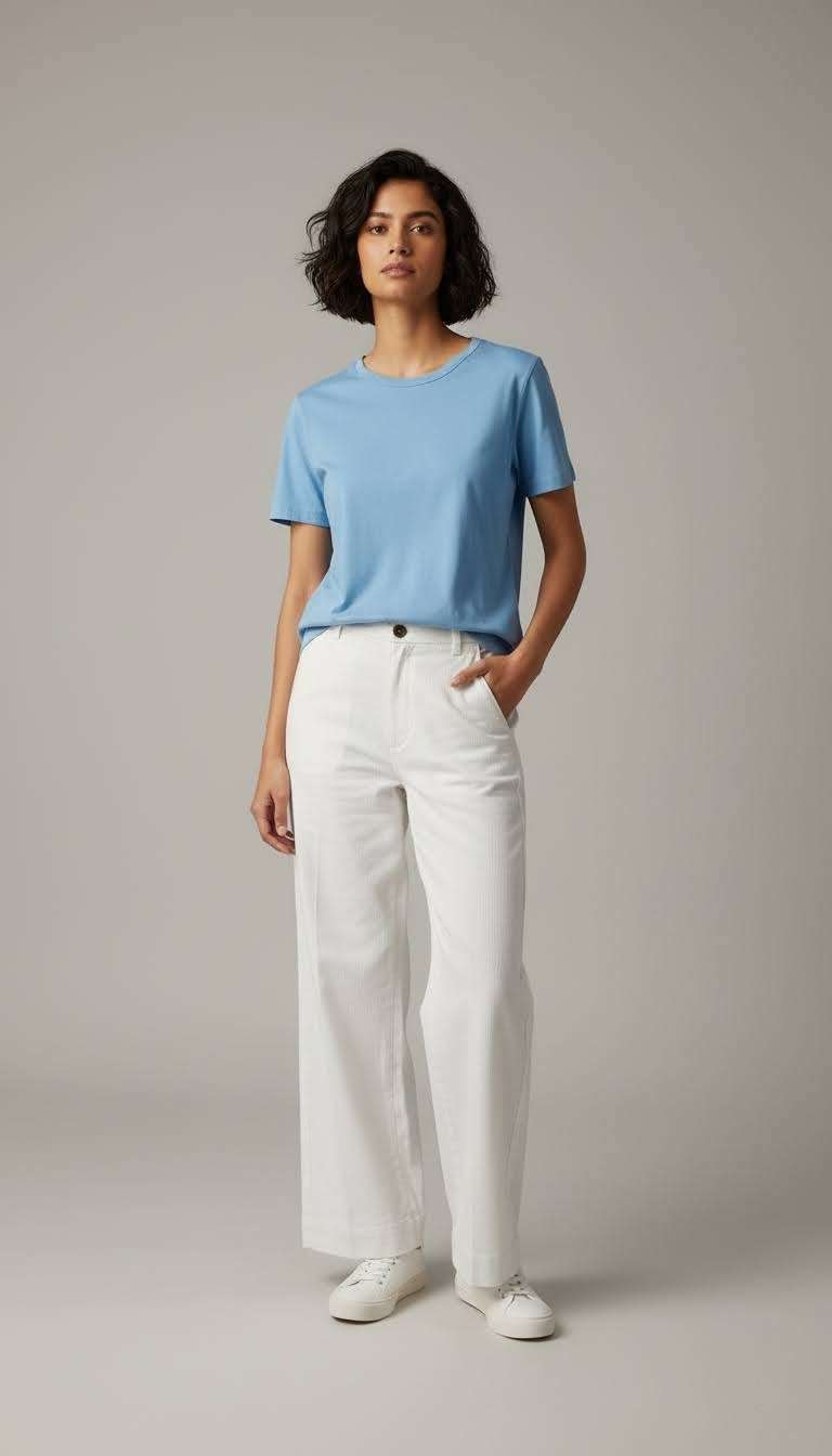 Classic White Denims