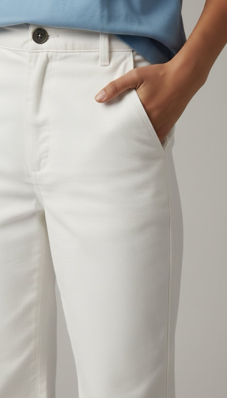 Classic White Denims