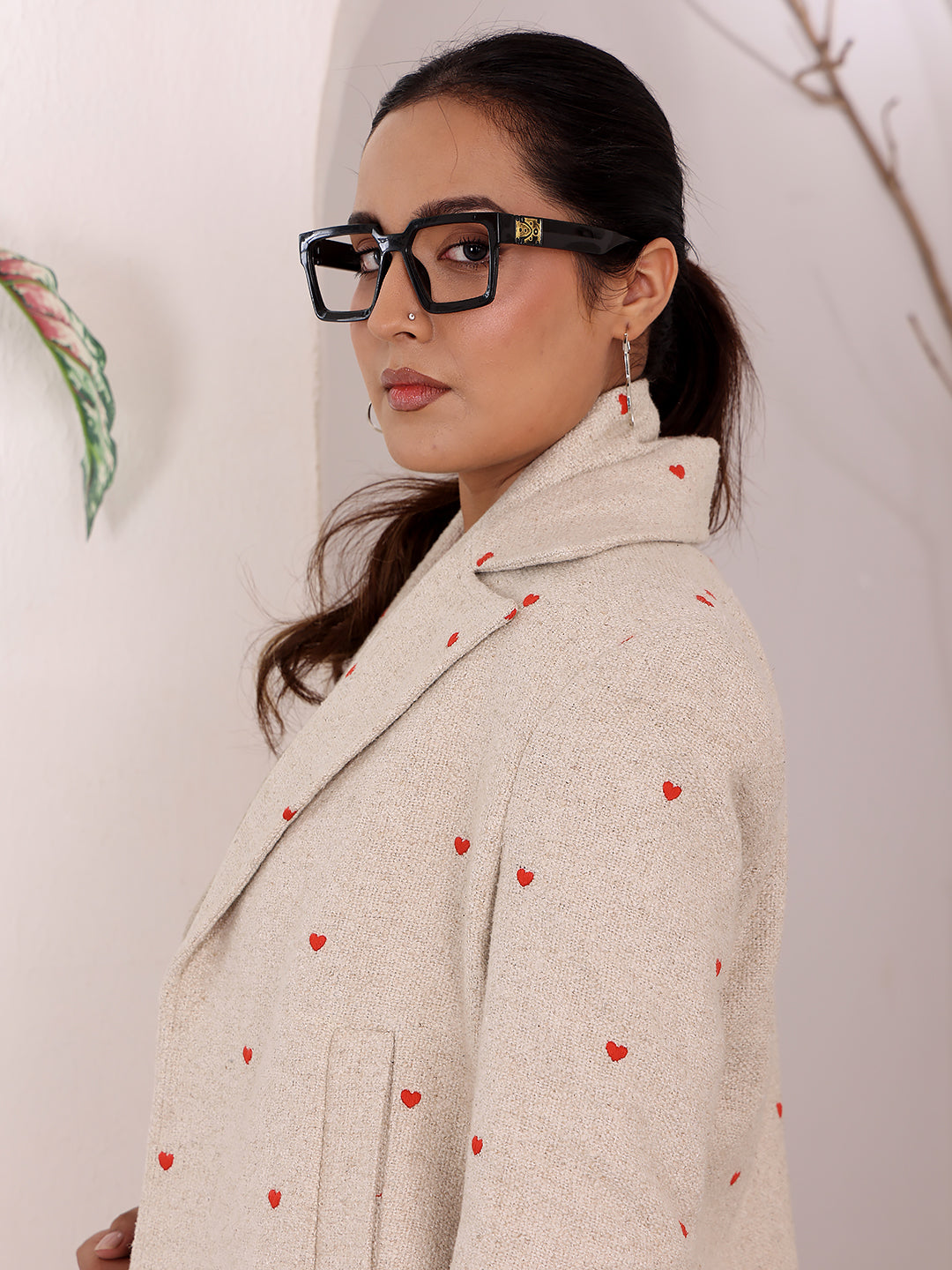 Little Hearts Coat (and muffler)