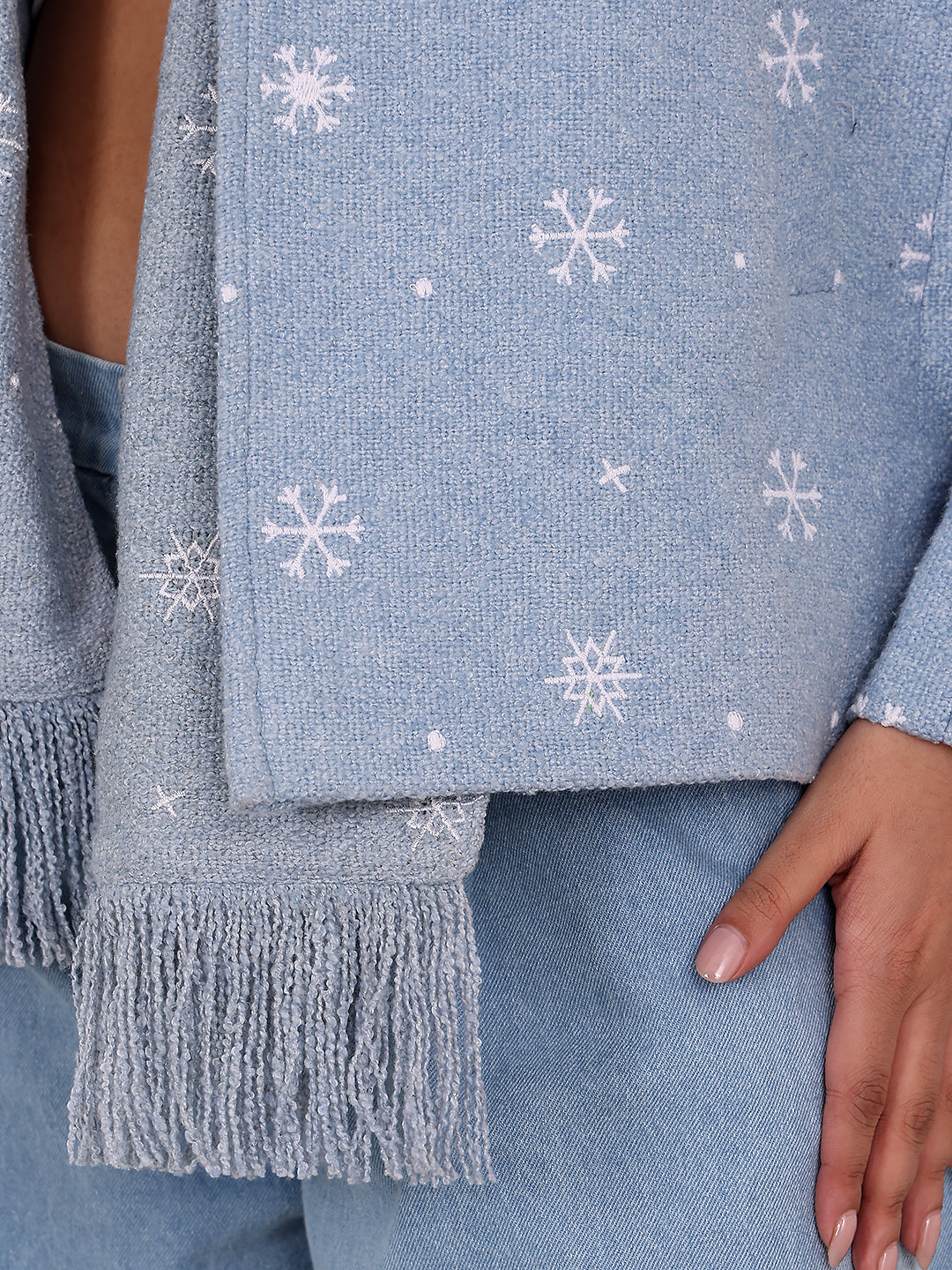 Snowflake Coat (and muffler)