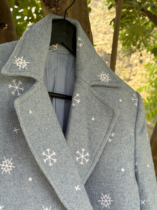Snowflake Coat (and muffler)