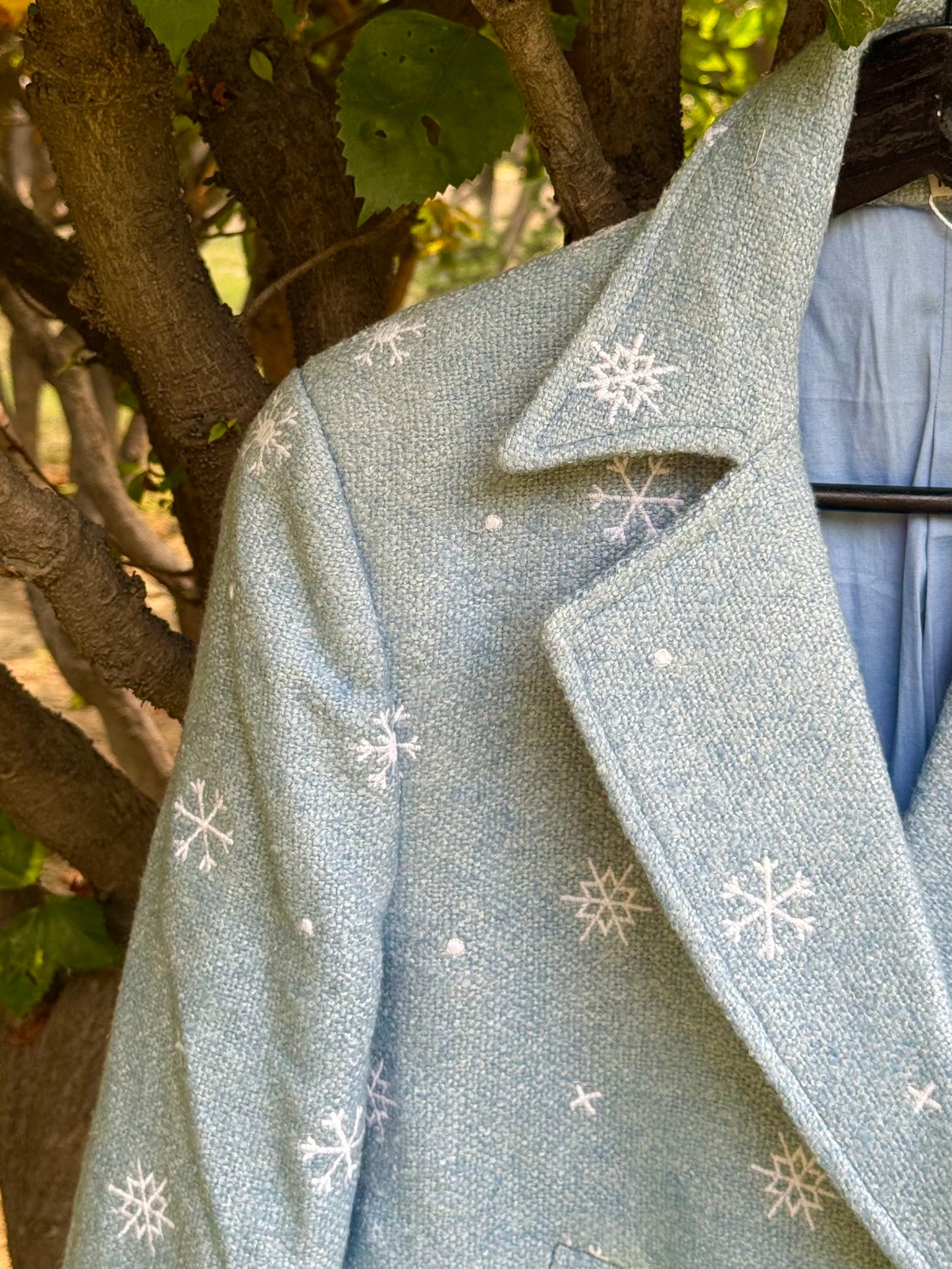 Snowflake Coat (and muffler)