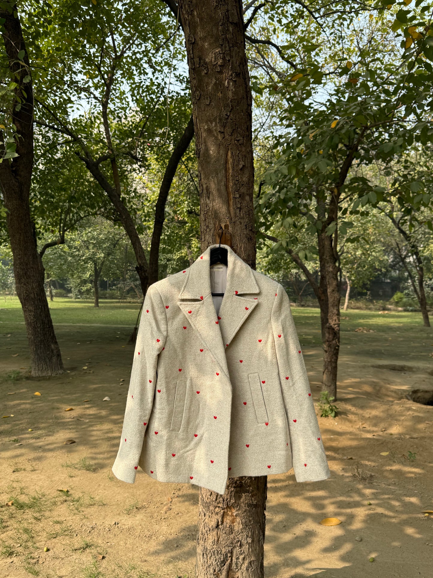 Little Hearts Coat (and muffler)