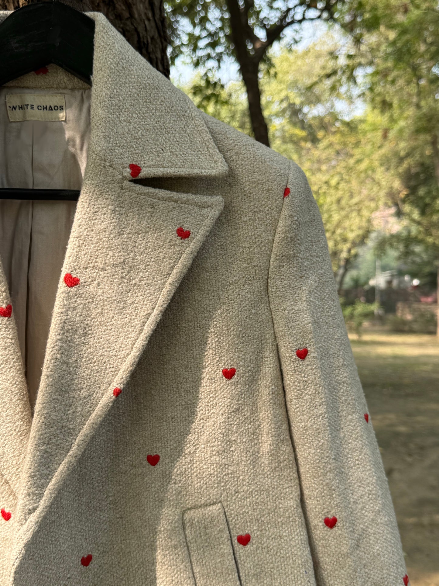 Little Hearts Coat (and muffler)