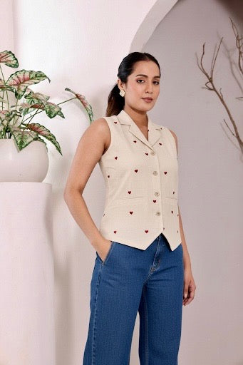Little Hearts Vest