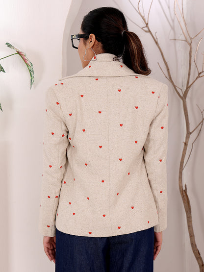 Little Hearts Coat (and muffler)