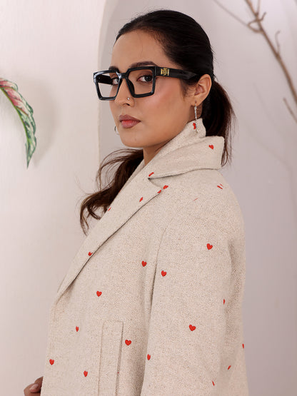 Little Hearts Coat (and muffler)