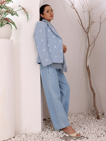 Snowflake Coat (and muffler)